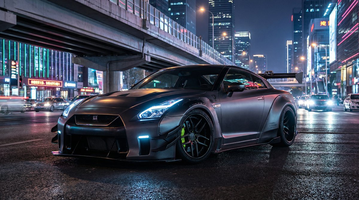 蜜芽汽车解说视频 - GT-R宽体改装