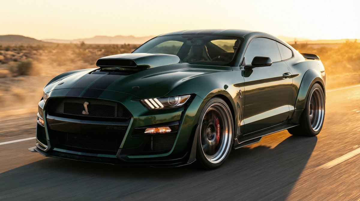 蜜芽轿车视频 - 野马Shelby改装